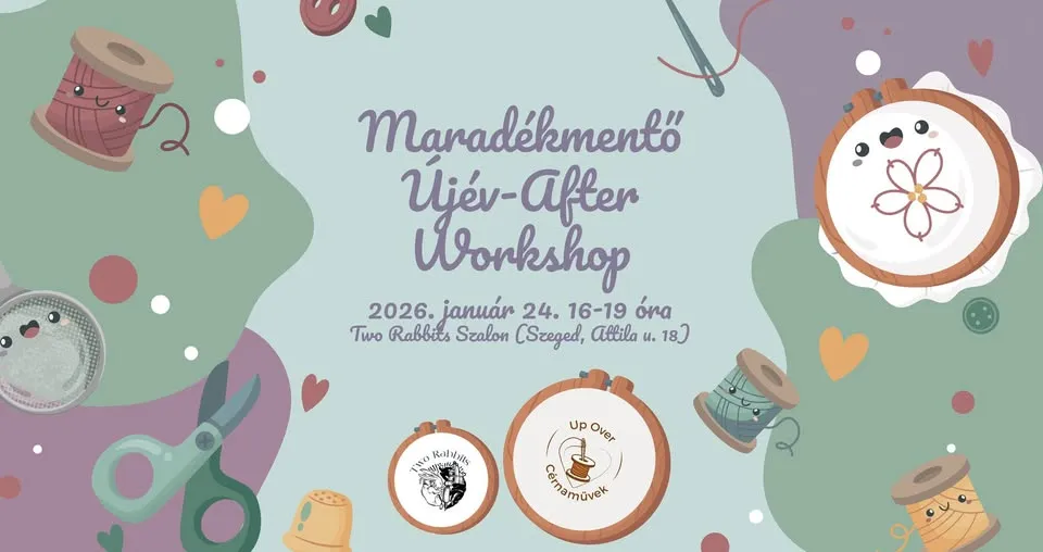 Maradékmentő Újév-After Hímzős Workshop